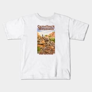 Camelback Mountain, Arizona Kids T-Shirt